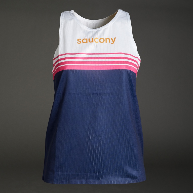 "SAUCONY" ELITE SINGLET W